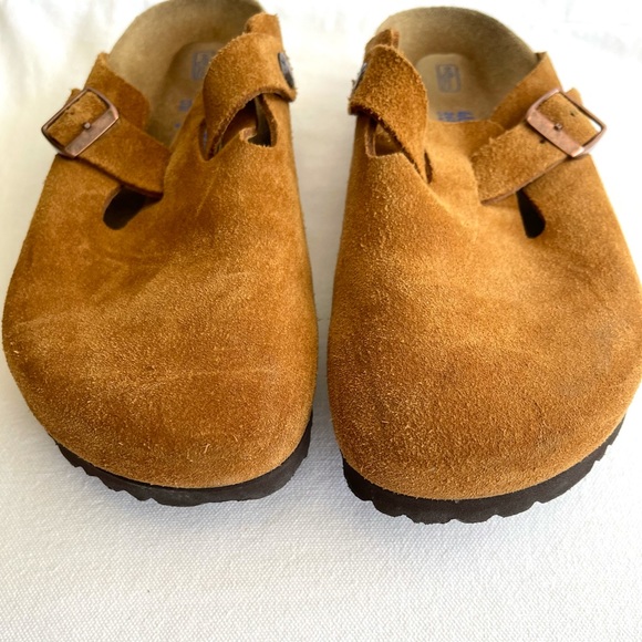 Birkenstock Soft Footbed Suede Leather Mink Color Size EU40 US 9-9.5 - Picture 4 of 9